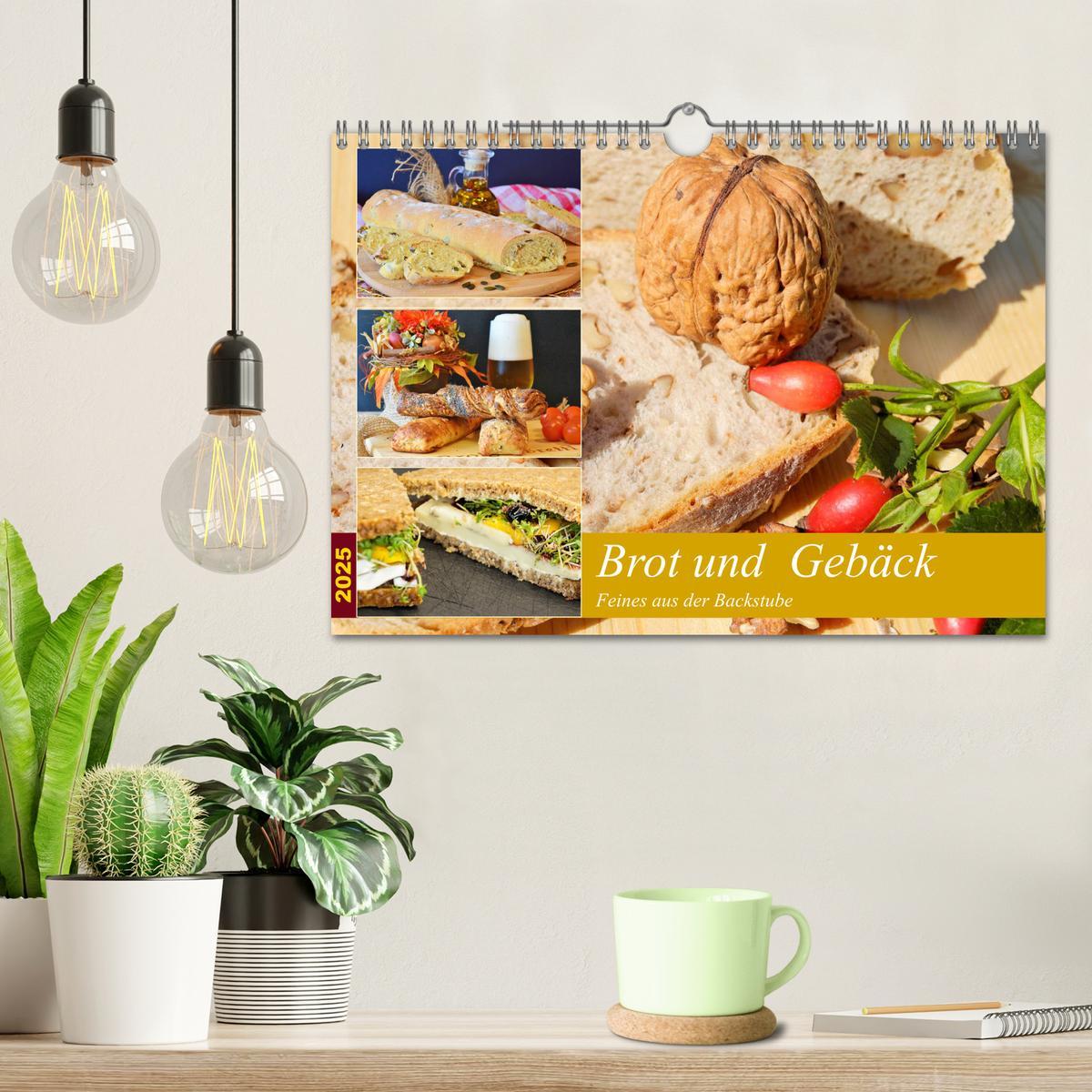 Bild: 9783435197163 | Brot und Gebäck. Feines aus der Backstube (Wandkalender 2025 DIN A4...