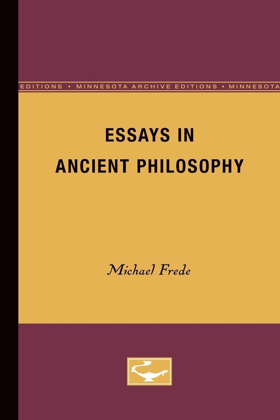 Cover: 9780816612758 | Essays in Ancient Philosophy | Michael Frede | Taschenbuch | Paperback