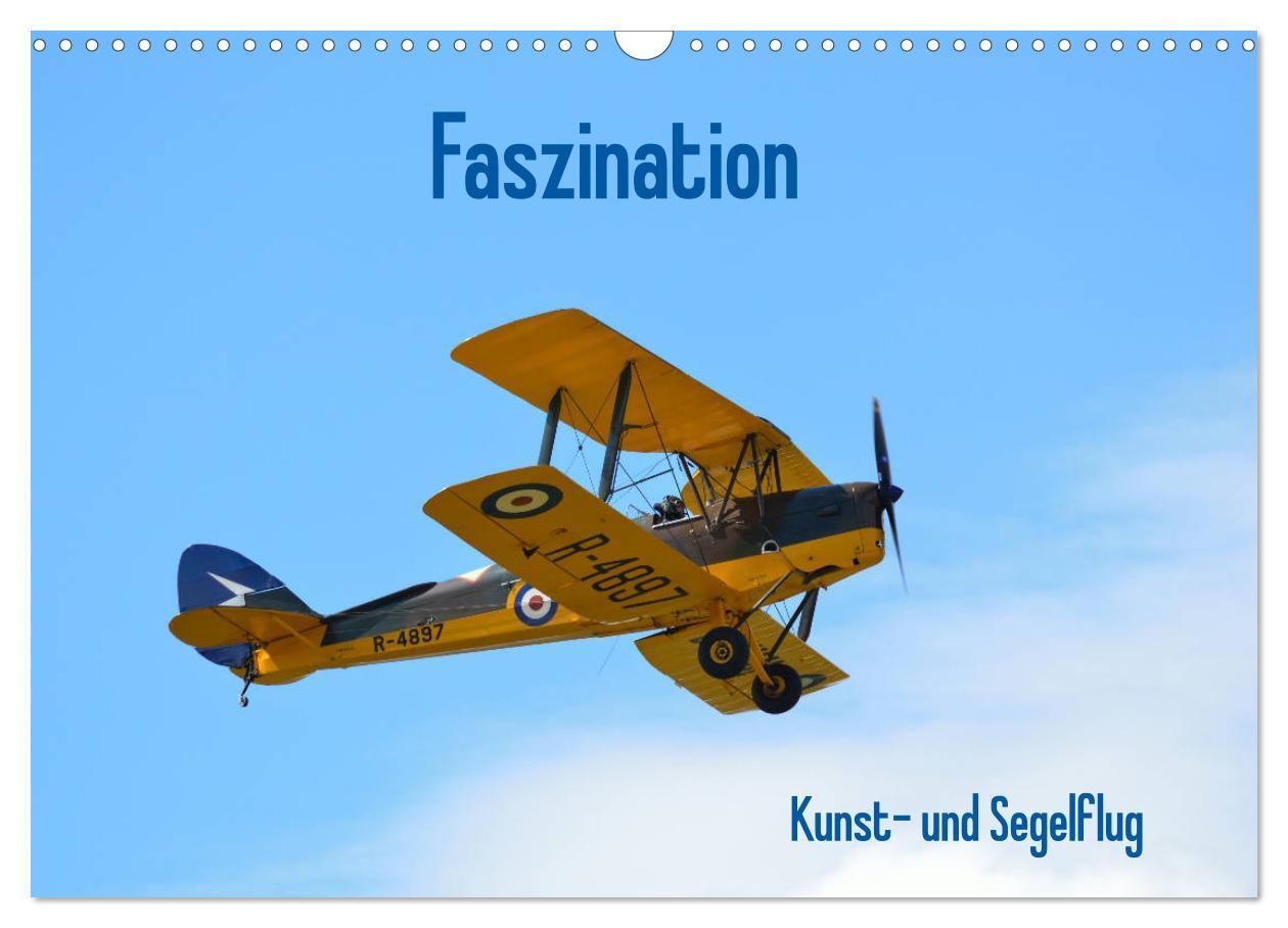 Cover: 9783435386413 | Faszination Kunst- und Segelflug (Wandkalender 2025 DIN A3 quer),...