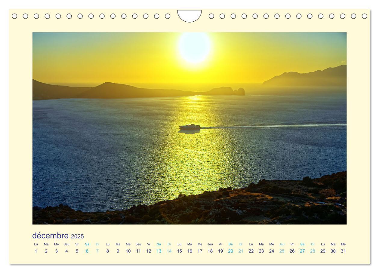 Bild: 9781325990887 | Les îles mythiques de Grèce - MILOS (Calendrier mural 2025 DIN A4...