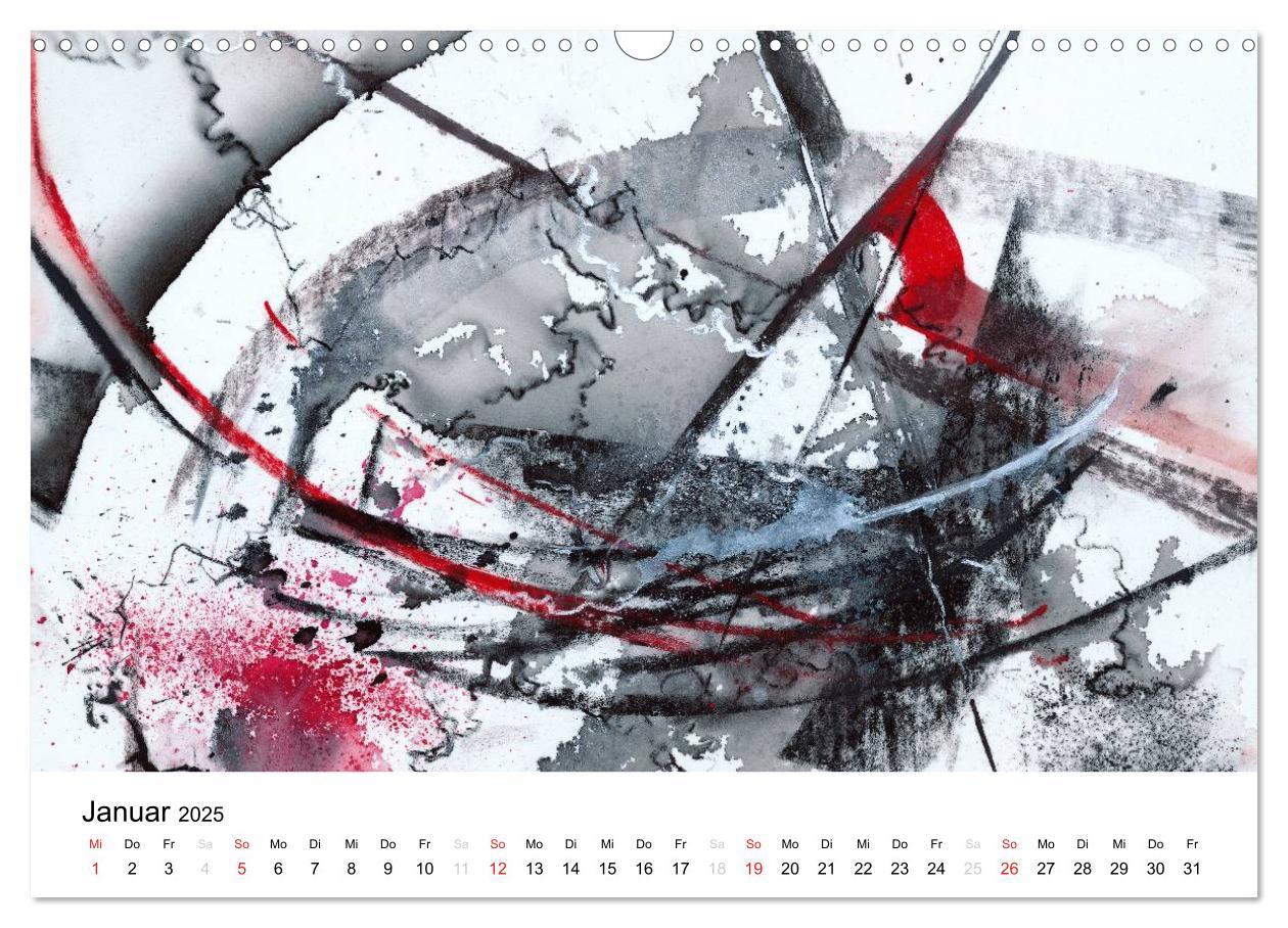 Bild: 9783435624836 | Abstrakte Aquarelle (Wandkalender 2025 DIN A3 quer), CALVENDO...