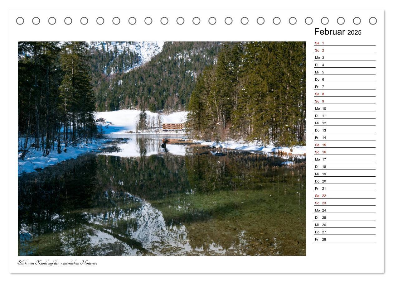 Bild: 9783435351510 | Rund um den Hintersee und Zauberwald (Tischkalender 2025 DIN A5...