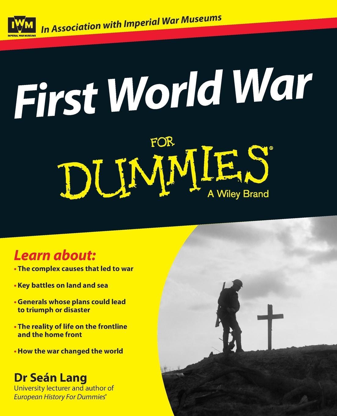 Cover: 9781118679999 | First World War for Dummies | Seán Lang | Taschenbuch | 410 S. | 2014