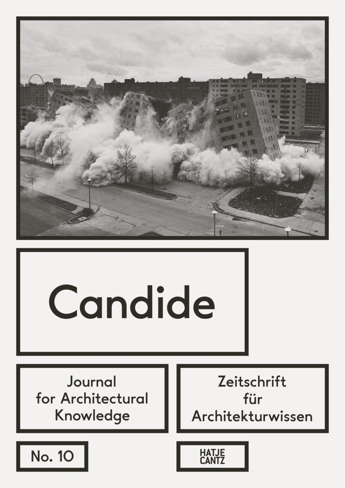 Cover: 9783775742740 | Candide. Journal for Architectural Knowledge. Journal for...