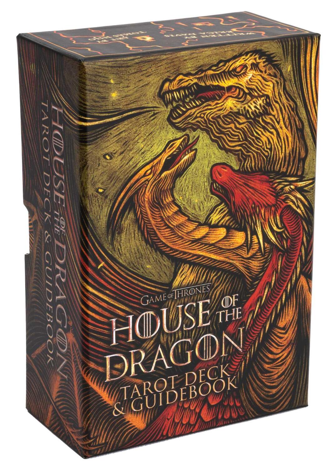 Cover: 9798886633900 | House of the Dragon Tarot Deck and Guidebook | Erica Davis | Buch