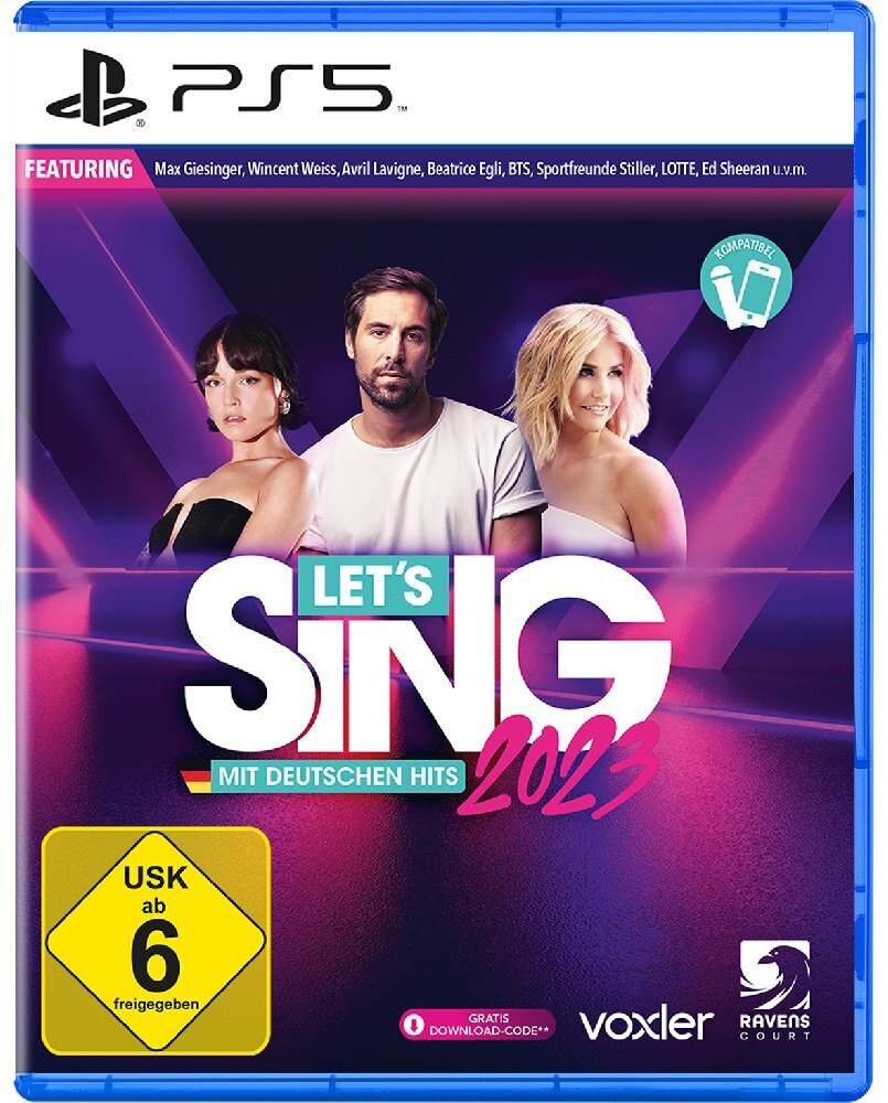 Cover: 4020628639808 | Let's Sing 2023 German Version (USK), 1 PS5-Blu-Ray-Disc | Blu-ray