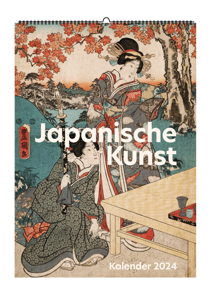 Cover: 9783968491059 | Japanische Kunst. Wandkalender 2024 | Kalender | 14 S. | Deutsch