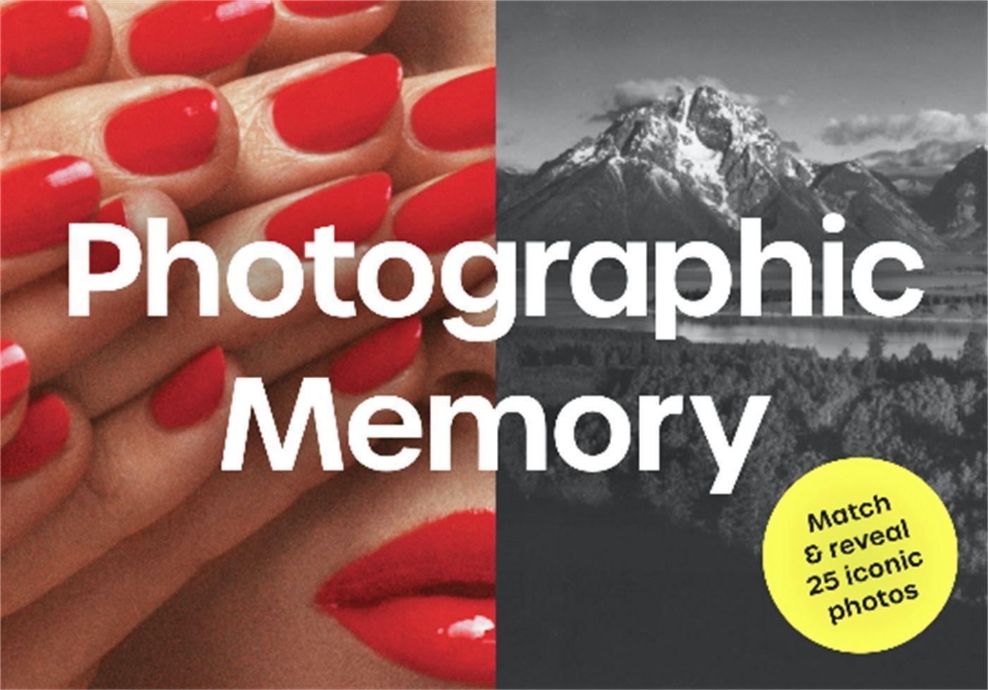 Cover: 9781786279019 | Photographic Memory | Match &amp; Reveal 25 Iconic Photos | Jara | Box