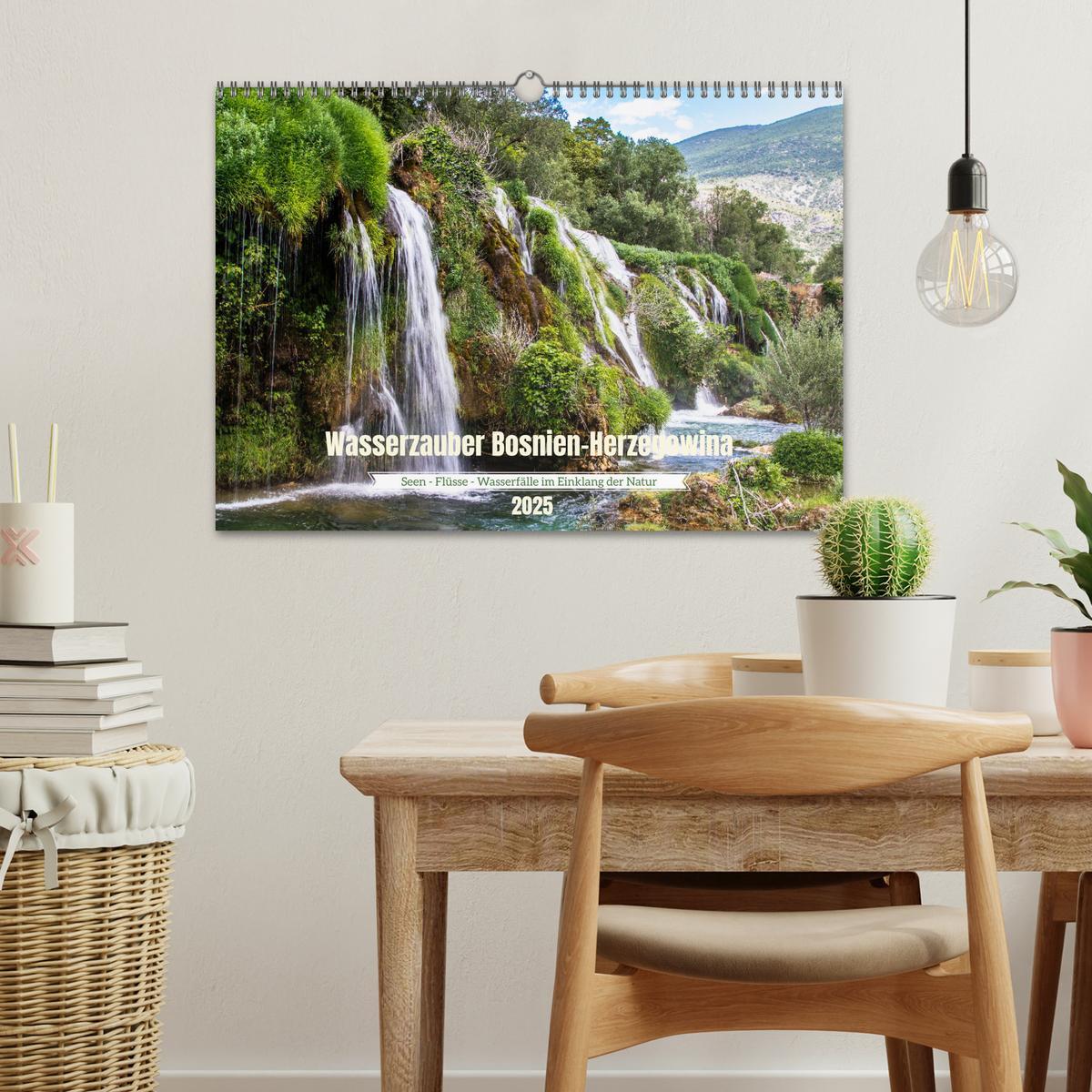 Bild: 9783457185872 | Wasserzauber Bosnien-Herzegowina (Wandkalender 2025 DIN A3 quer),...