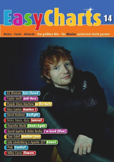 Cover: 9790001218658 | Easy Charts | Band 14. Klavier / Keyboard. Spielbuch. | Broschüre