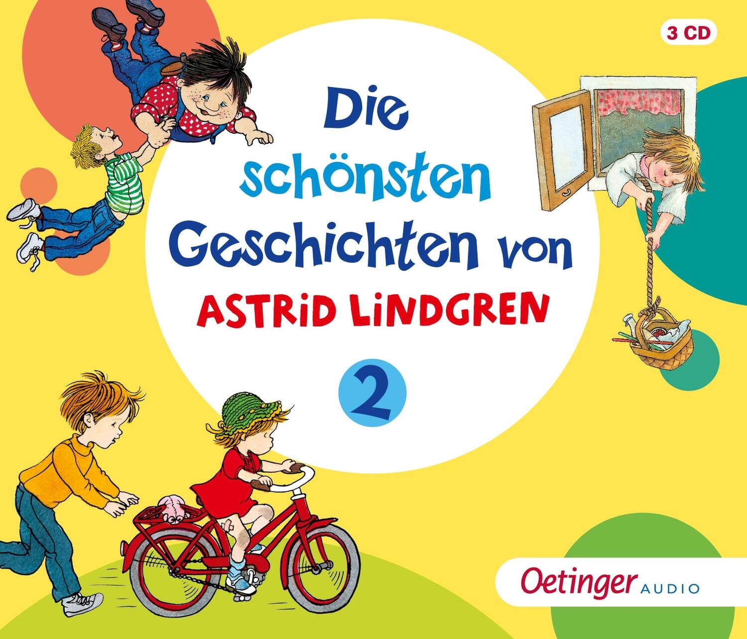 Cover: 9783837310481 | Die schönsten Geschichten von Astrid Lindgren 2 (3CD) | Lindgren | CD