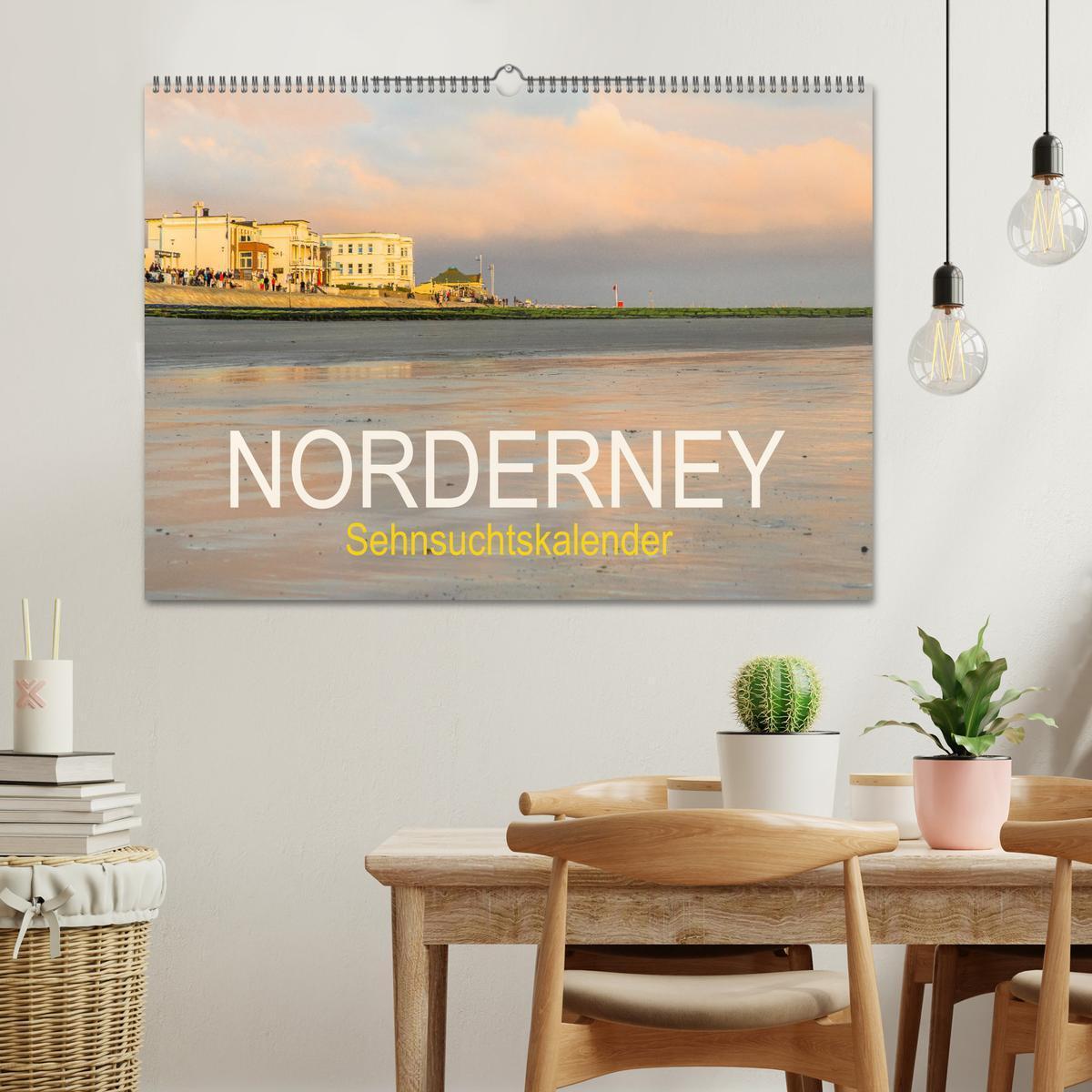 Bild: 9783457209424 | Norderney Sehnsuchtskalender (Wandkalender 2025 DIN A2 quer),...