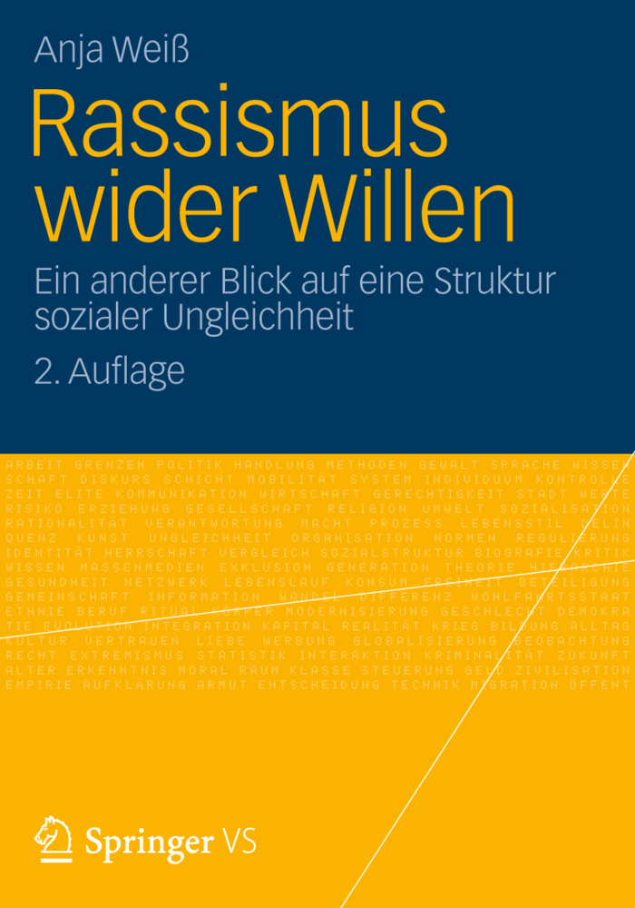 Cover: 9783531179766 | Rassismus wider Willen | Anja Weiß | Taschenbuch | 337 S. | Deutsch