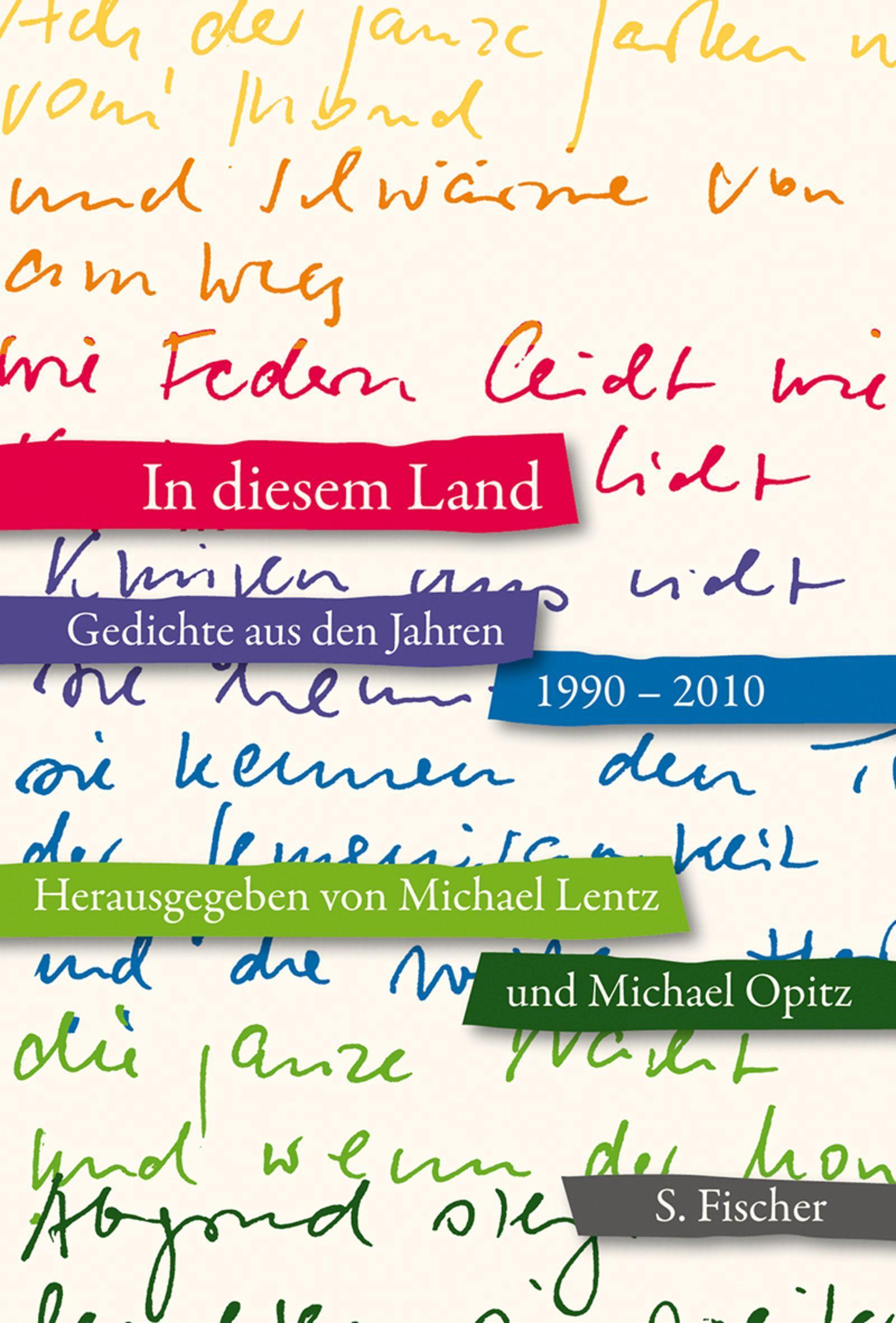 Cover: 9783100439291 | In diesem Land | Gedichte aus den Jahren 1990-2010 | Michael Lentz