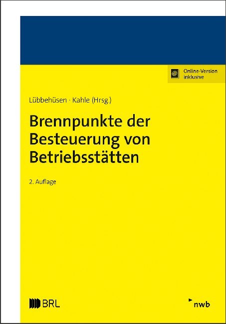 Cover: 9783482659720 | Brennpunkte der Besteuerung von Betriebsstätten | Bundle | 1 Bundle