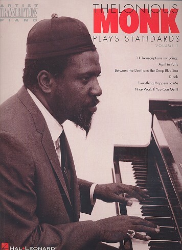 Cover: 9780793587568 | Thelonious Monk play Standards vol.1 for piano | Monk | Hal Leonard