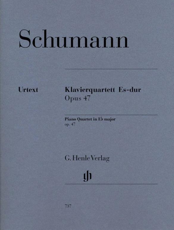 Cover: 9790201807379 | Klavierquartett Es-Dur op. 74 | Robert Schumann | Taschenbuch | 2006