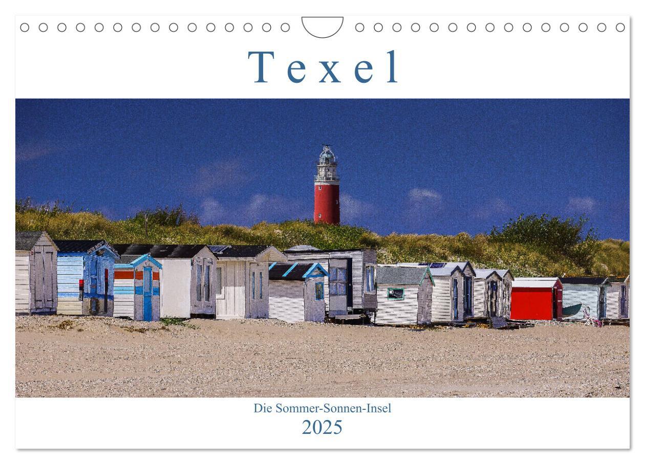 Cover: 9783435317486 | Texel - Die Sommer-Sonnen-Insel (Wandkalender 2025 DIN A4 quer),...