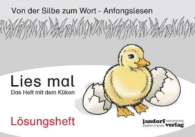 Cover: 9783939965893 | Lies mal - Das Heft mit dem Küken | Lösungsheft | Wachendorf (u. a.)