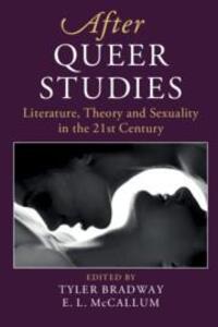 Cover: 9781108739733 | After Queer Studies: Literature, Theory and Sexuality in the 21st...