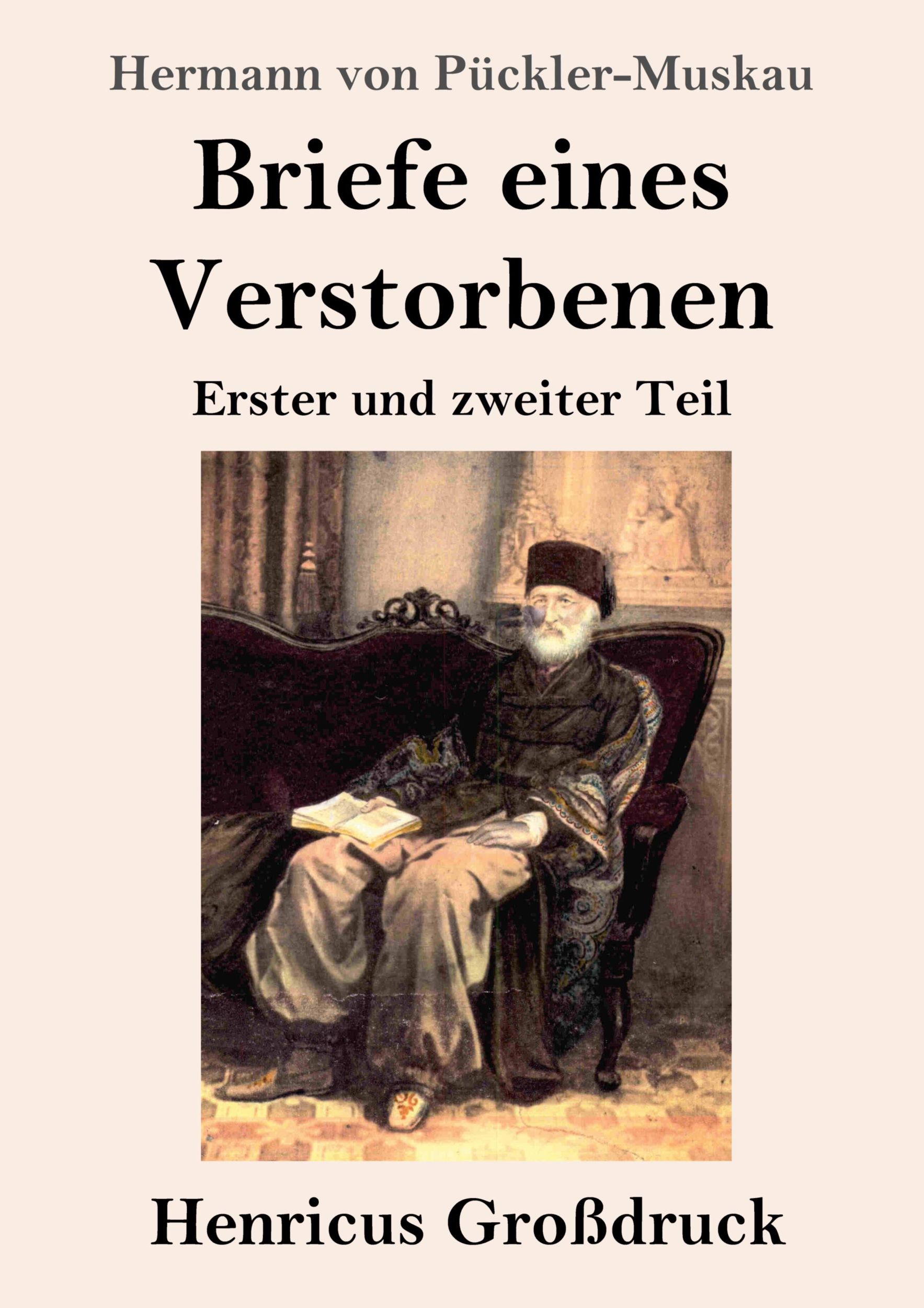 Cover: 9783847824237 | Briefe eines Verstorbenen (Großdruck) | Erster und zweiter Teil | Buch