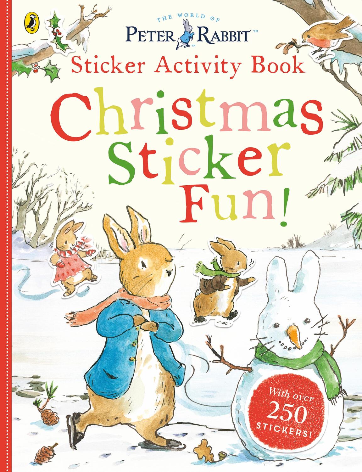 Cover: 9780241433607 | Peter Rabbit Christmas Fun Sticker Activity Book | Beatrix Potter