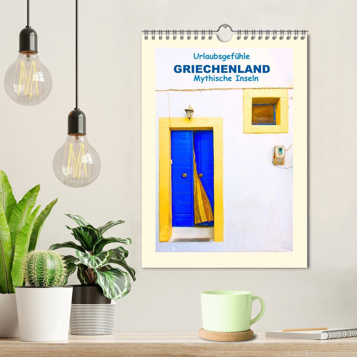 Bild: 9783457209868 | Urlaubsgefühle - Griechenland Mythische Inseln (Wandkalender 2025...