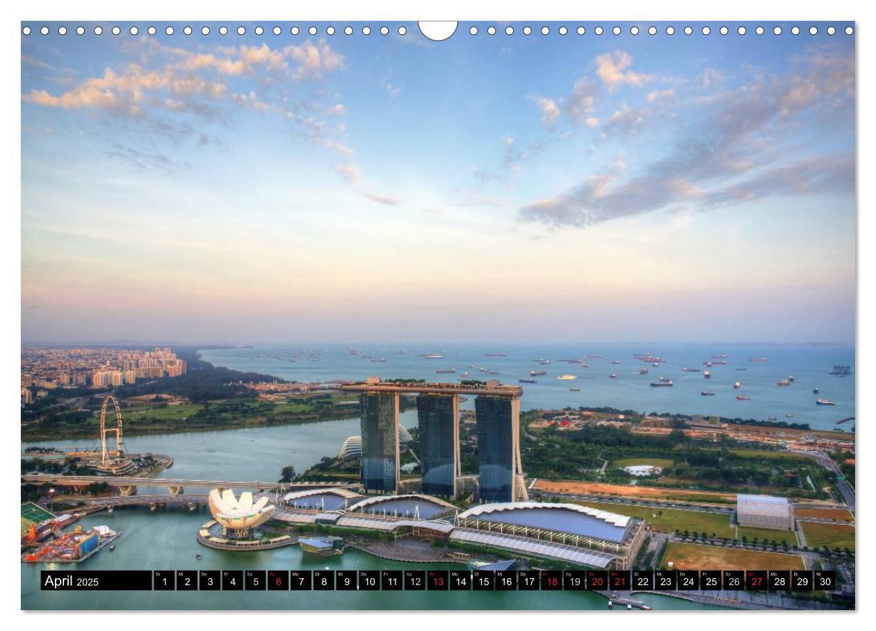 Bild: 9783435522170 | Singapur - Einzigartige Skylines (Wandkalender 2025 DIN A3 quer),...