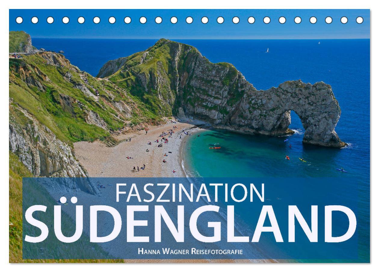 Cover: 9783435330690 | Faszination Südengland (Tischkalender 2025 DIN A5 quer), CALVENDO...