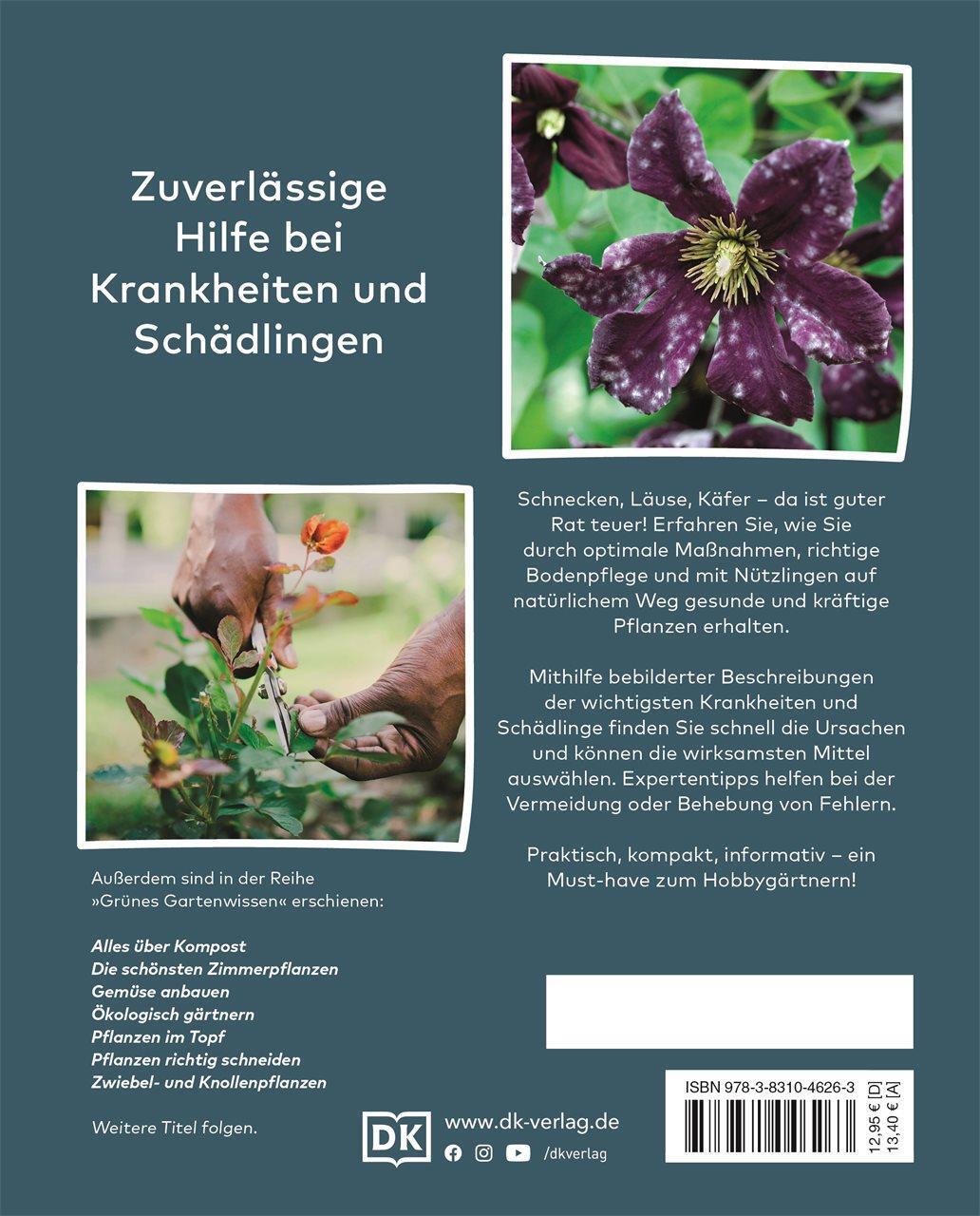 Rückseite: 9783831046263 | Grünes Gartenwissen. Krankheiten und Schädlinge | Jo Whittingham