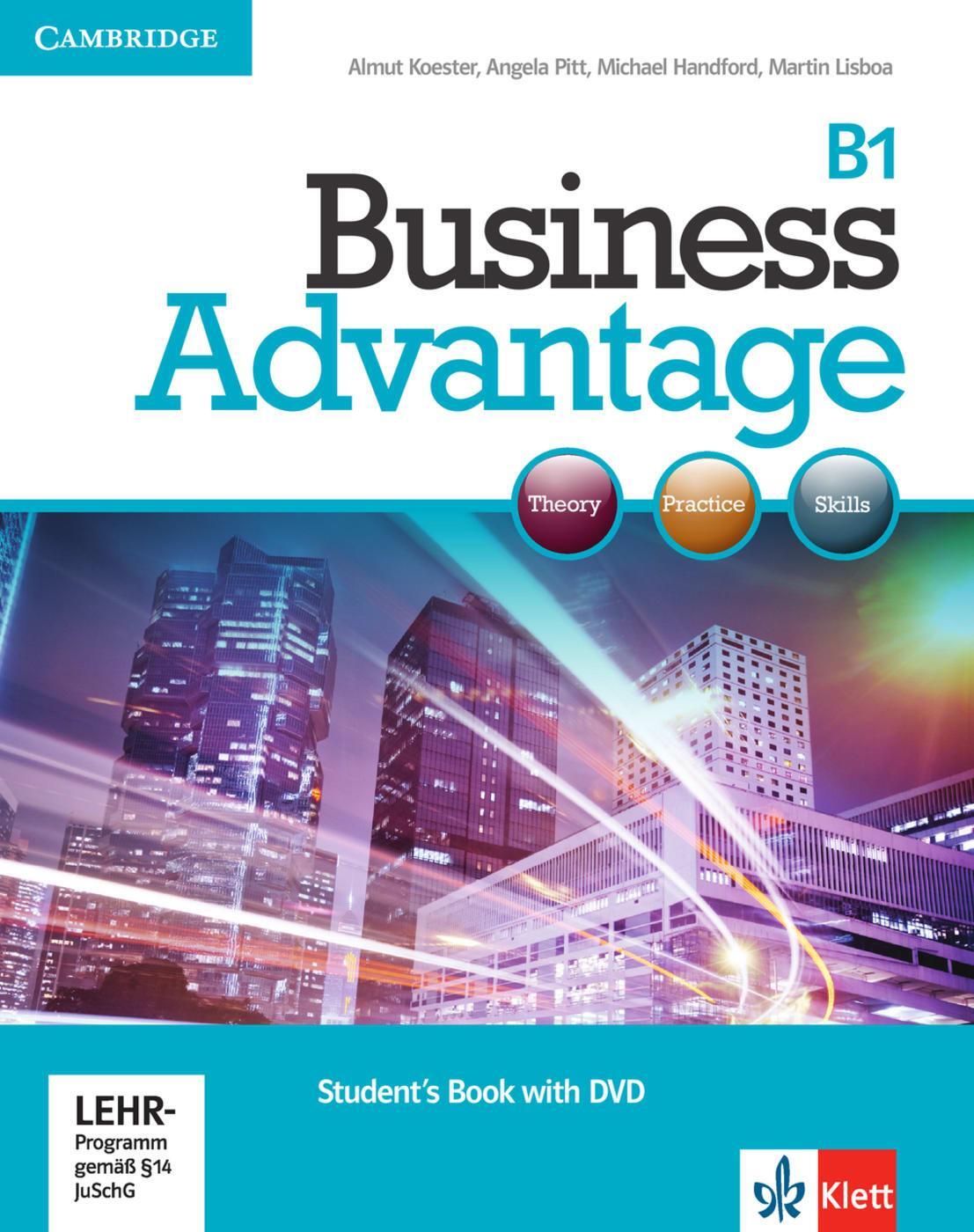 Cover: 9783125028104 | Business Advantage B1. Intermediate. Personal Study Book with DVD
