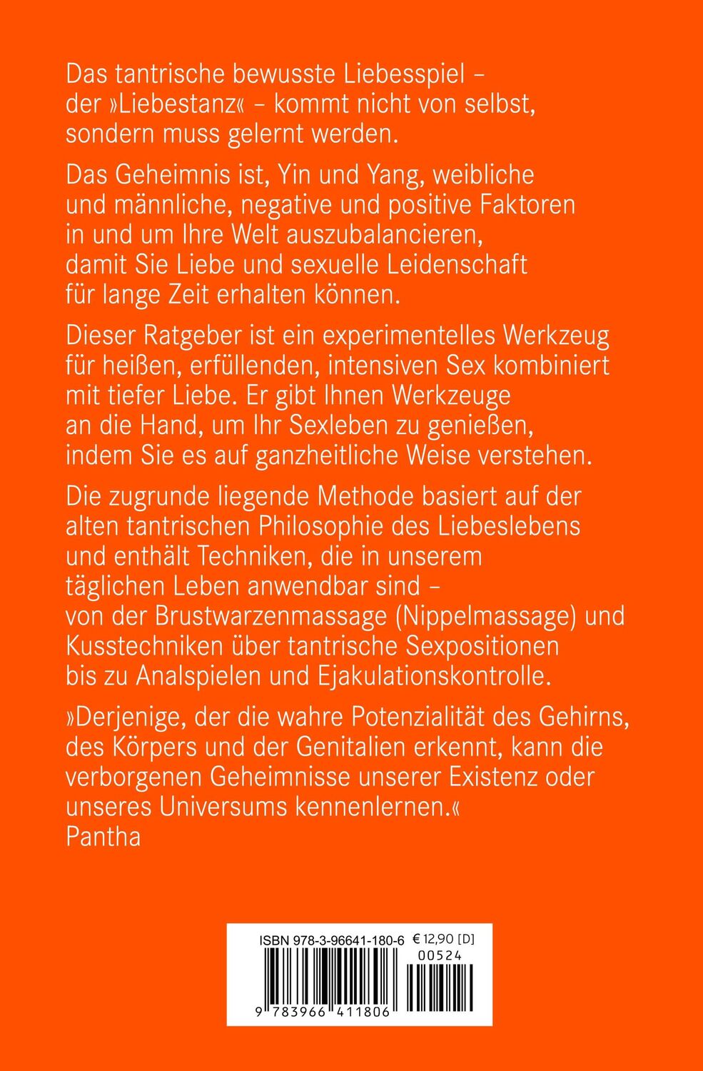 Rückseite: 9783966411806 | Liebesspiel und Tantra Erotischer Ratgeber | Ashish Mehta | Buch