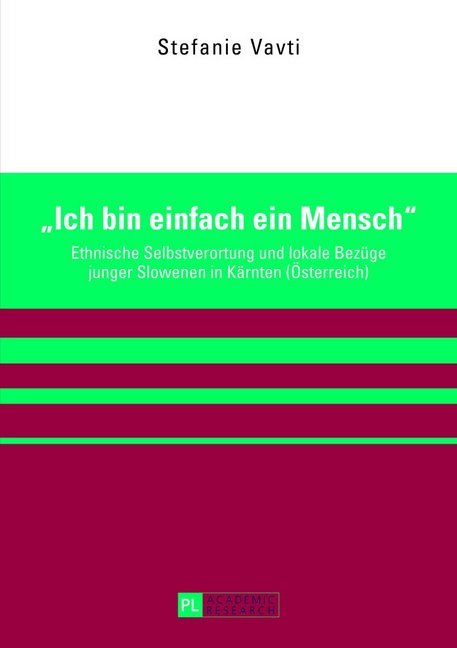 Cover: 9783631639962 | "Ich bin einfach ein Mensch" | Stefanie Vavti | Taschenbuch | Deutsch