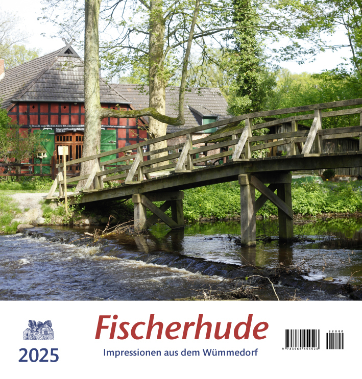 Cover: 9783960454526 | Fischerhude 2025 | Impressionen aus dem Wümmedorf | Kalender | 13 S.