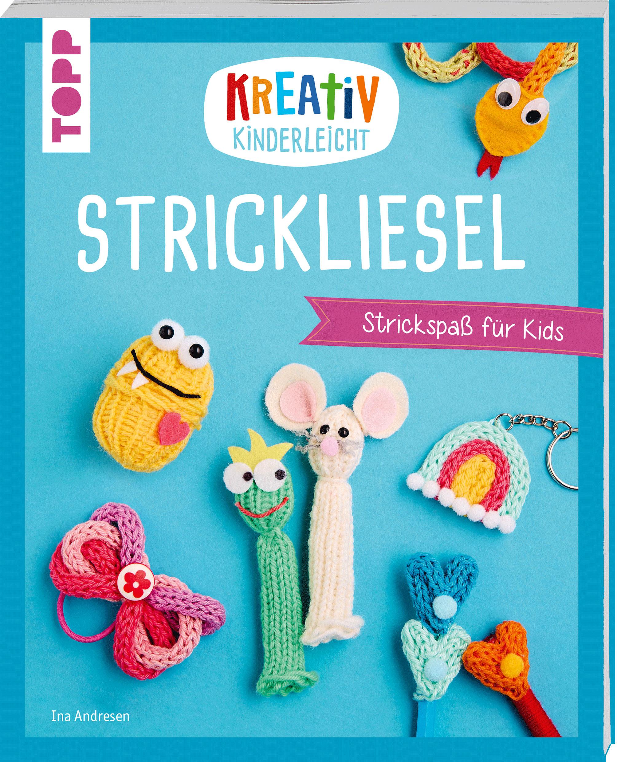 Cover: 9783735892263 | Kreativ kinderleicht Strickliesel | Strickspaß für Kids | Ina Andresen