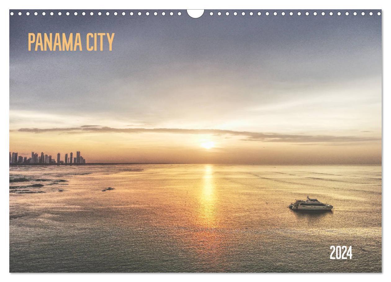 Cover: 9783675836341 | Panama City (Wandkalender 2024 DIN A3 quer), CALVENDO Monatskalender