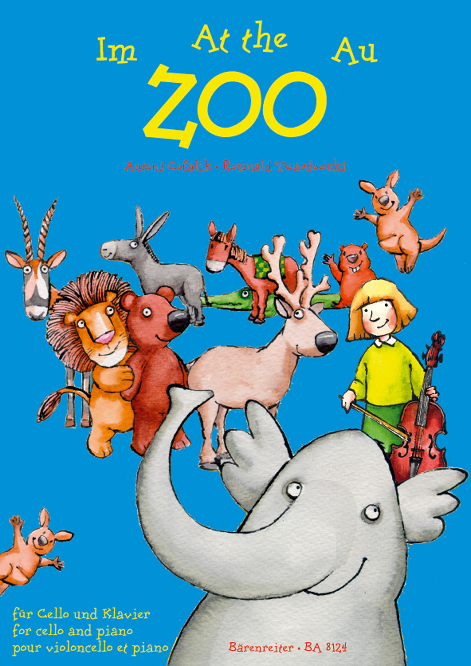 Cover: 9790006531639 | Im Zoo/At the Zoo/Au zoo - für Cello und Klavier | Broschüre | Deutsch