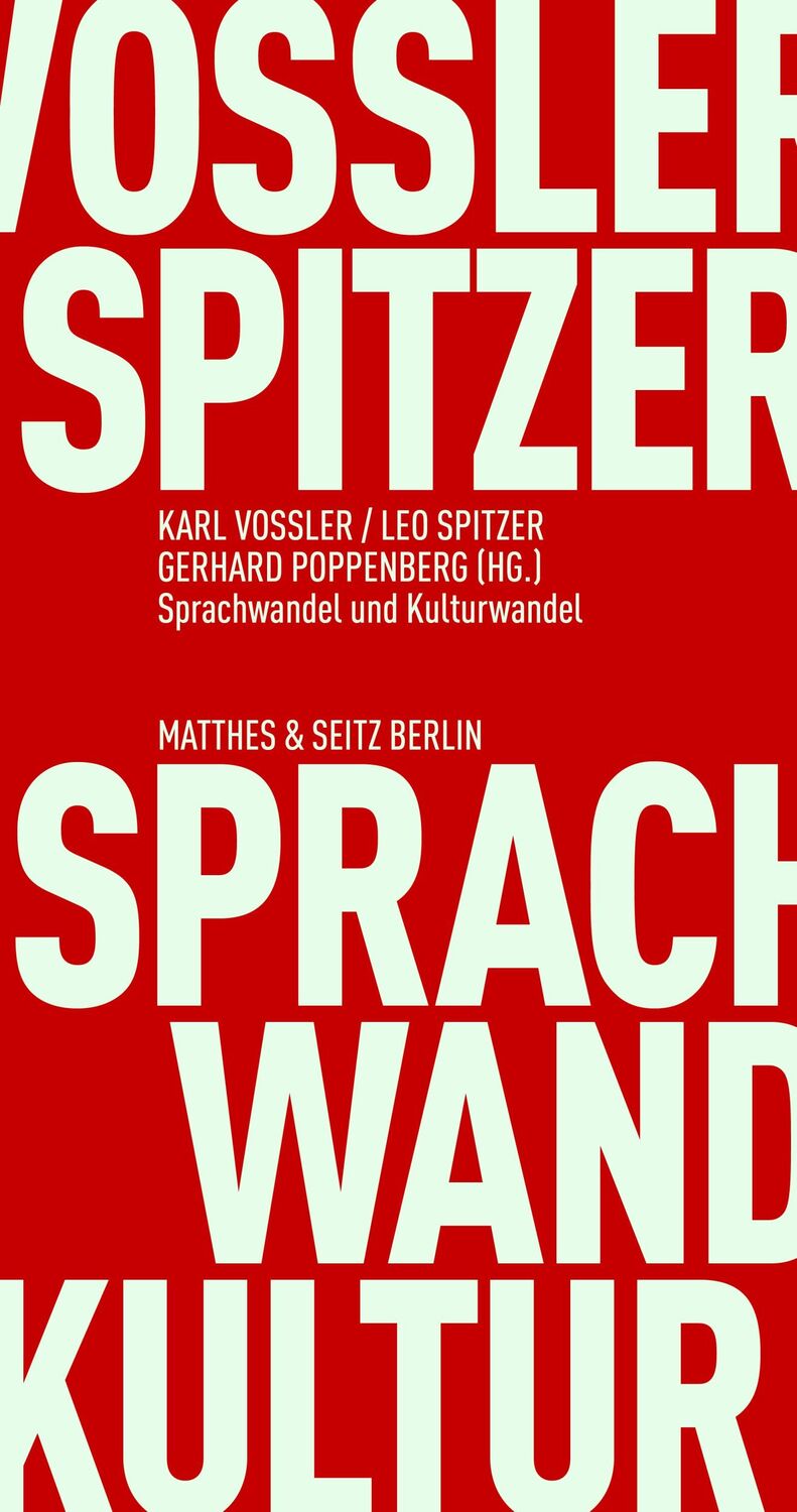 Cover: 9783751805599 | Sprachwandel und Kulturwandel | Karl Vossler (u. a.) | Taschenbuch