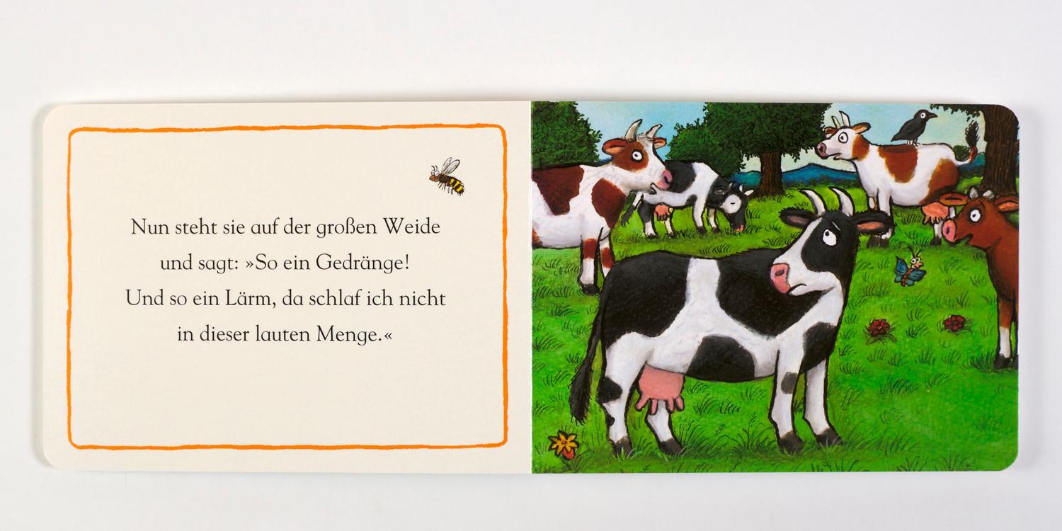 Bild: 9783407758446 | Muh die Kuh | Vierfabiges Pappbilderbuch | Axel Scheffler | Buch
