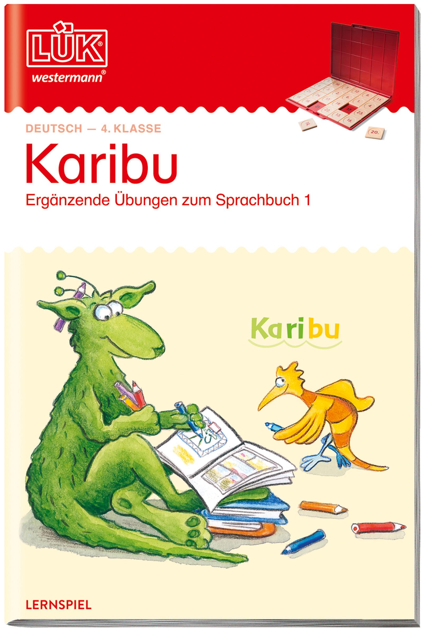 Cover: 9783837748840 | LÜK. Karibu - 4. Klasse. Ergänzende Übungen zum Sprachbuch 1 | Vogel