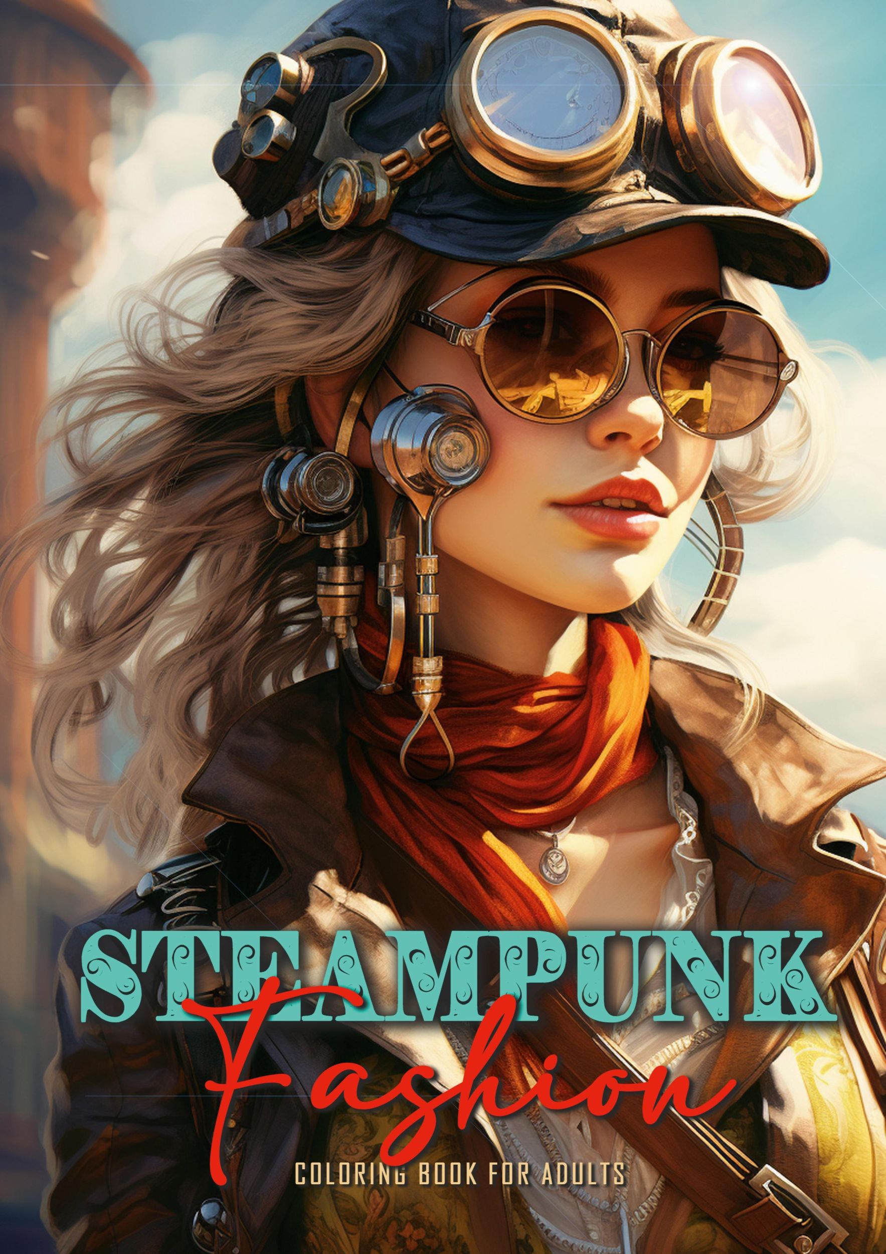 Cover: 9783758431920 | Steampunk Fashion Coloring Book for Adults | Monsoon Publishing | Buch