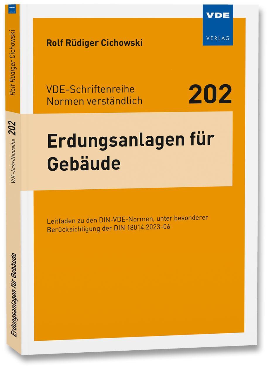 Cover: 9783800763009 | Erdungsanlagen für Gebäude | Rolf Rüdiger Cichowski | Taschenbuch
