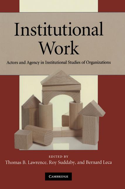 Cover: 9780521178525 | Institutional Work | Thomas B. Lawrence (u. a.) | Taschenbuch | 2011