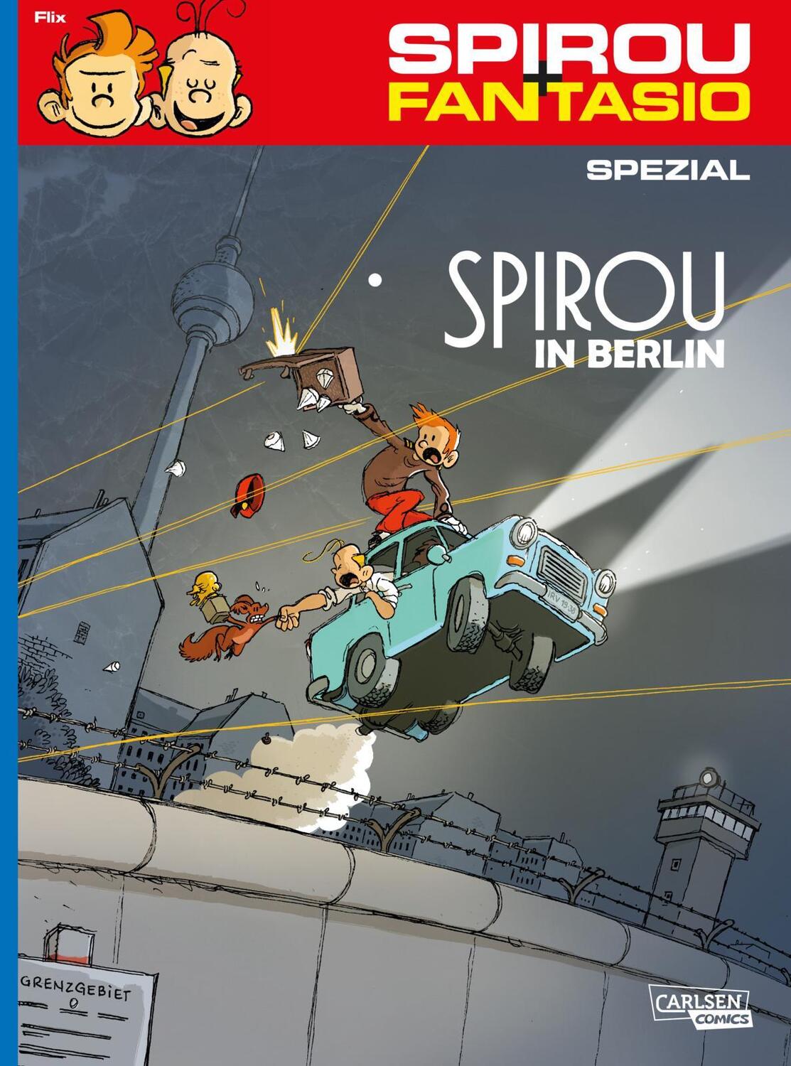 Cover: 9783551721198 | Spirou und Fantasio Spezial 31: Spirou in Berlin | Flix | Taschenbuch