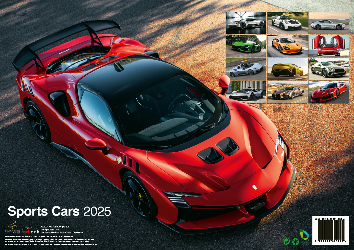 Bild: 9798893610284 | Sports Cars 2025 - Sportwagen - Autos Kalender | Kalender | 14 S.