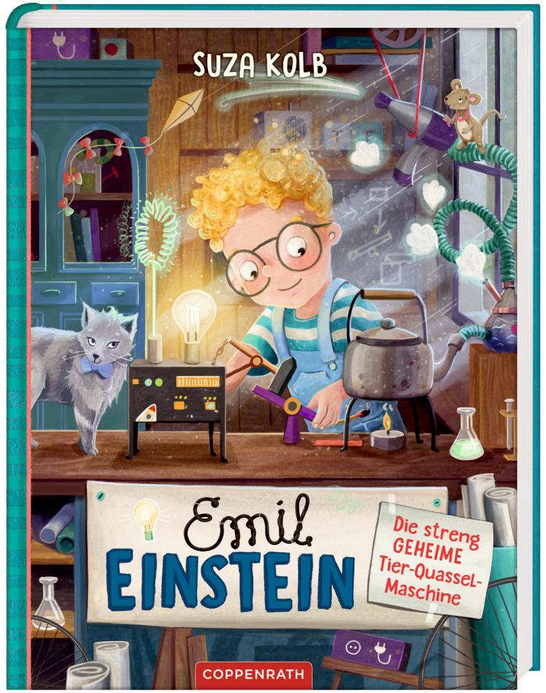 Cover: 9783649634713 | Emil Einstein (Bd. 1) | Die streng geheime Tier-Quassel-Maschine