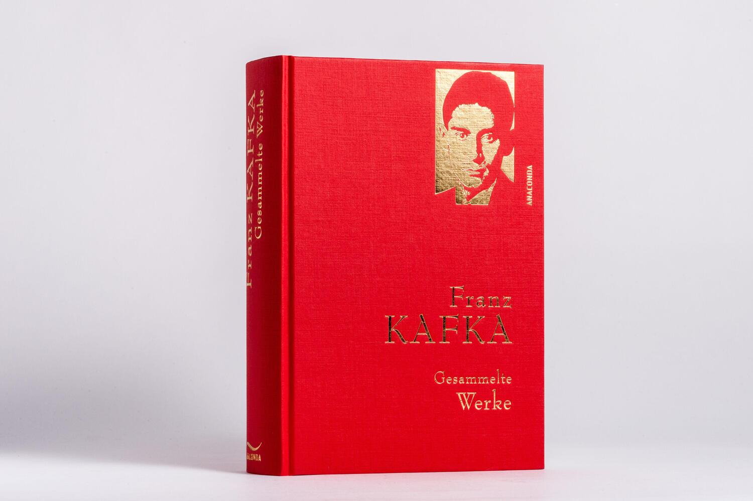 Bild: 9783866478497 | Franz Kafka - Gesammelte Werke (Iris®-LEINEN mit goldener...