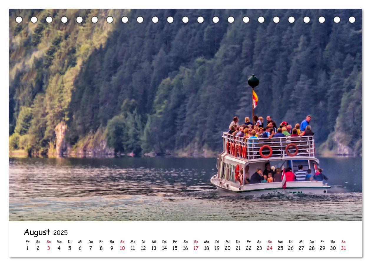 Bild: 9783435154296 | Wanderbarer Weißensee (Tischkalender 2025 DIN A5 quer), CALVENDO...