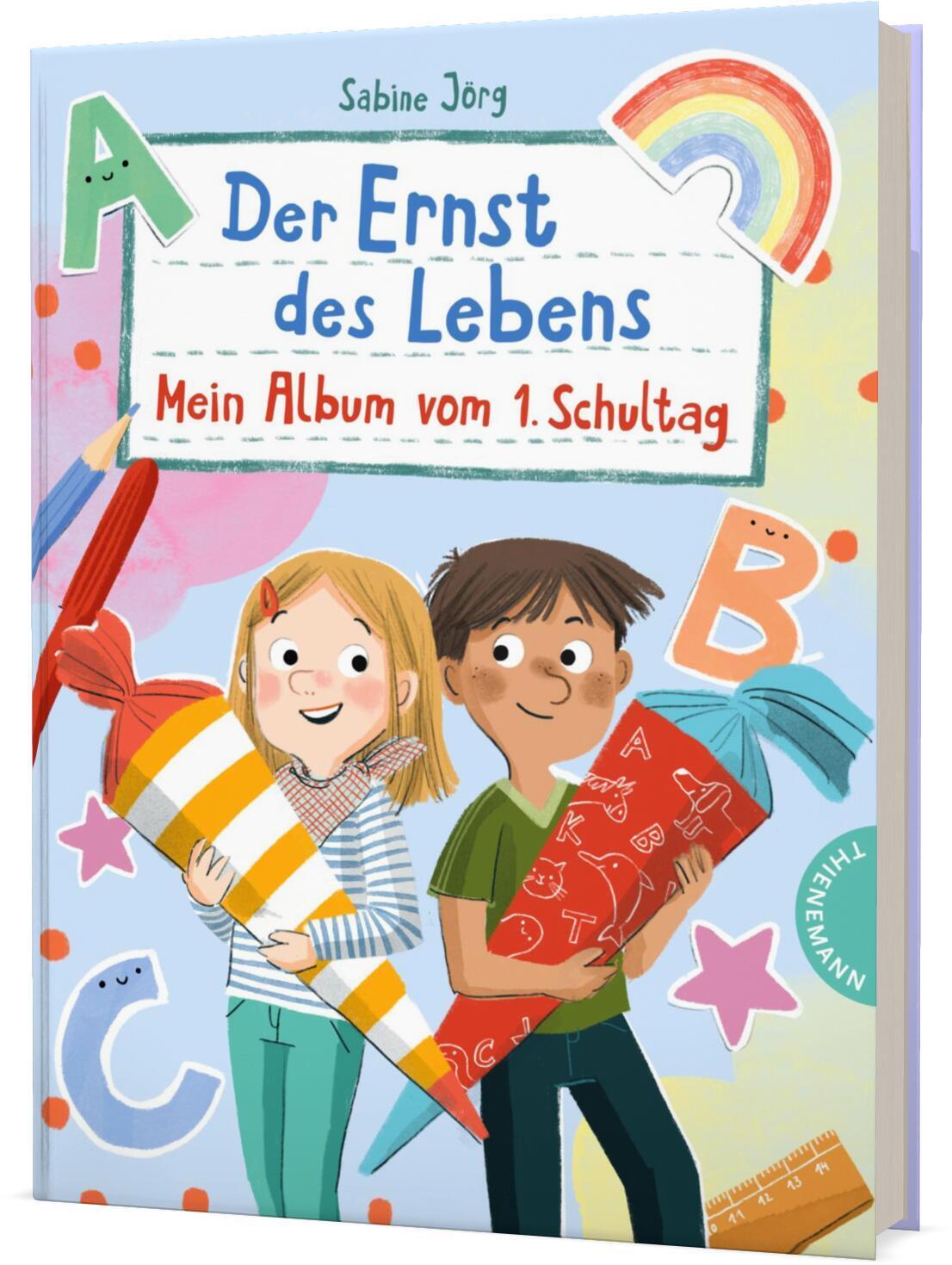 Cover: 9783522185974 | Der Ernst des Lebens: Mein Album vom 1. Schultag | Sabine Jörg | Buch