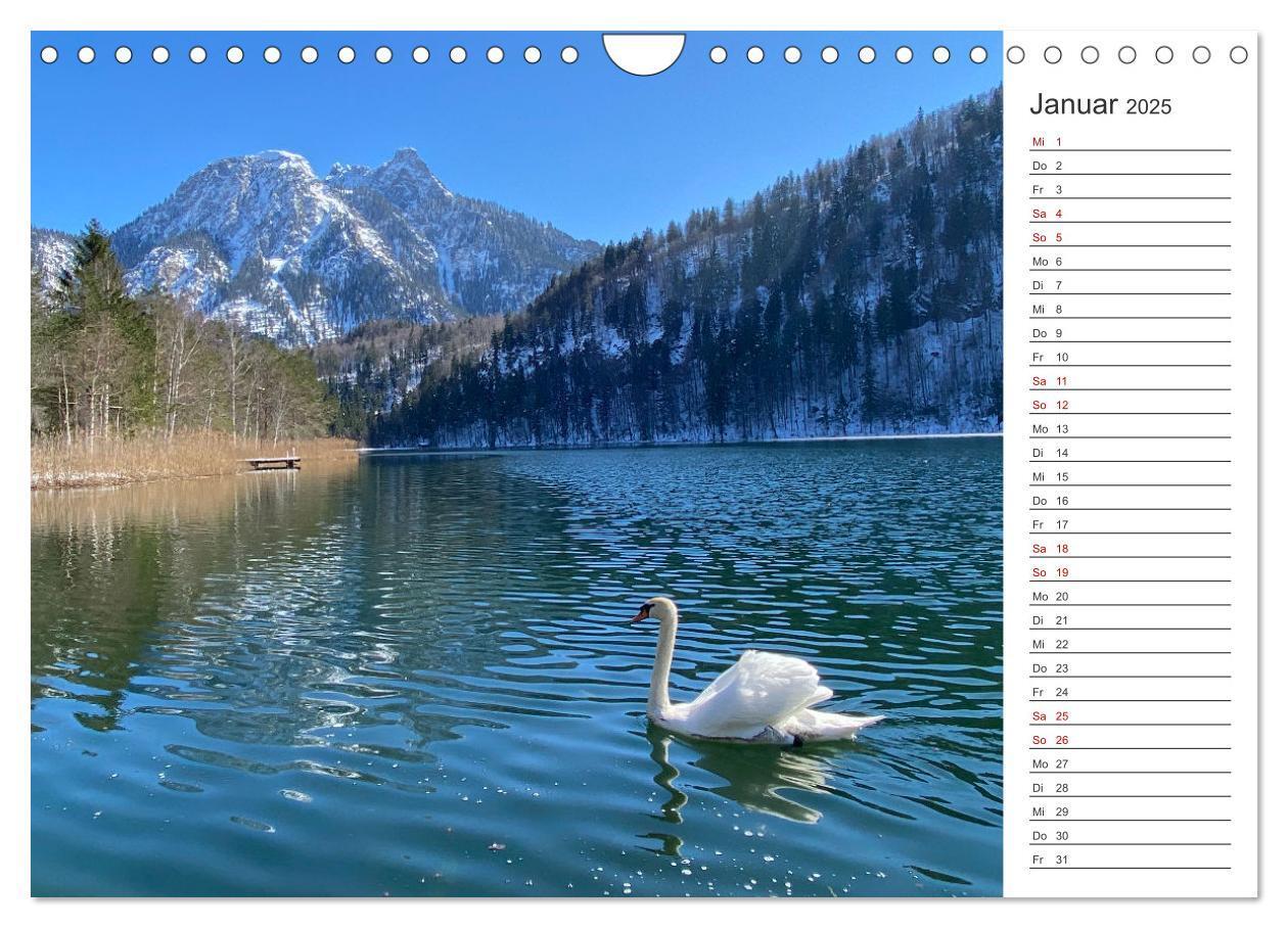 Bild: 9783383848346 | Alpenauszeit - Traumhafte Bergmomente am Wasser (Wandkalender 2025...